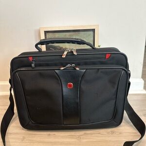 SwissGear Black and Red Laptop Bag